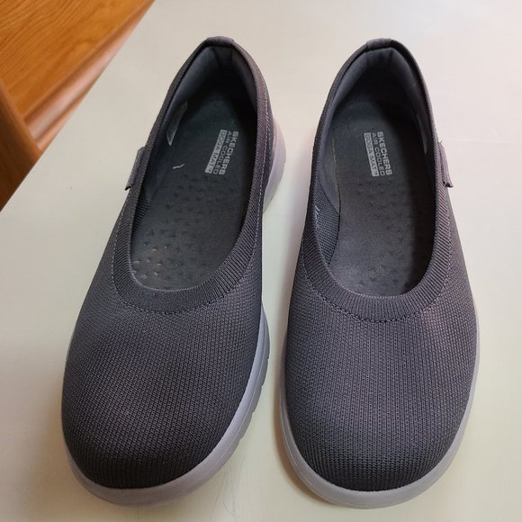 Skechers Ultra Go Strech Fit Grey size 9.5 - Picture 3 of 3